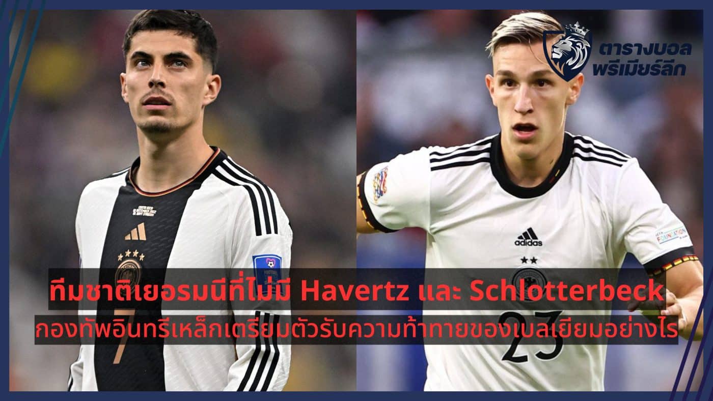 Germany national team without Havertz and Schlotterbeck